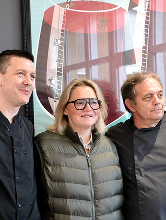 équipe resto Belleville en Beaujolais